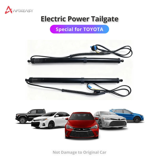 AFIXEASY Electric Tailgate for TOYOTA 2008-2025 Land Cruiser Fortuner RAV4 Prado Rush Highlander Raize Corolla Camry CHR BZ4X Hiace Granvia Veloz Wildlander Innova